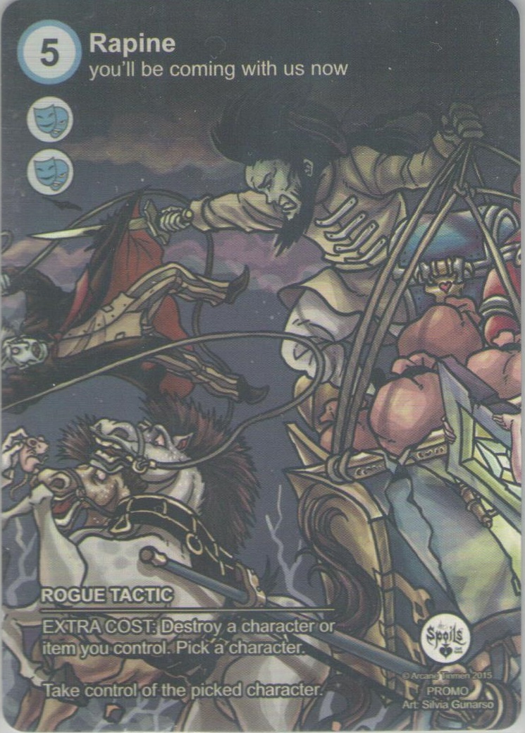 Full Art Promo - Rapine Foil